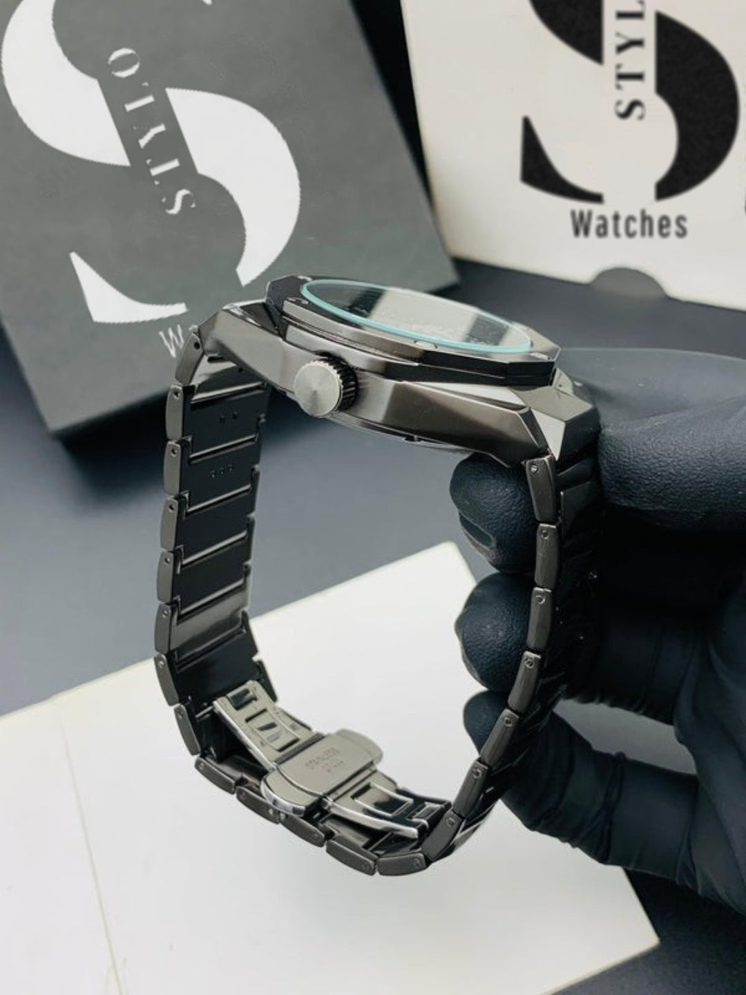 Diamond Cut | Date Adjustment | Texture Chain (Black)