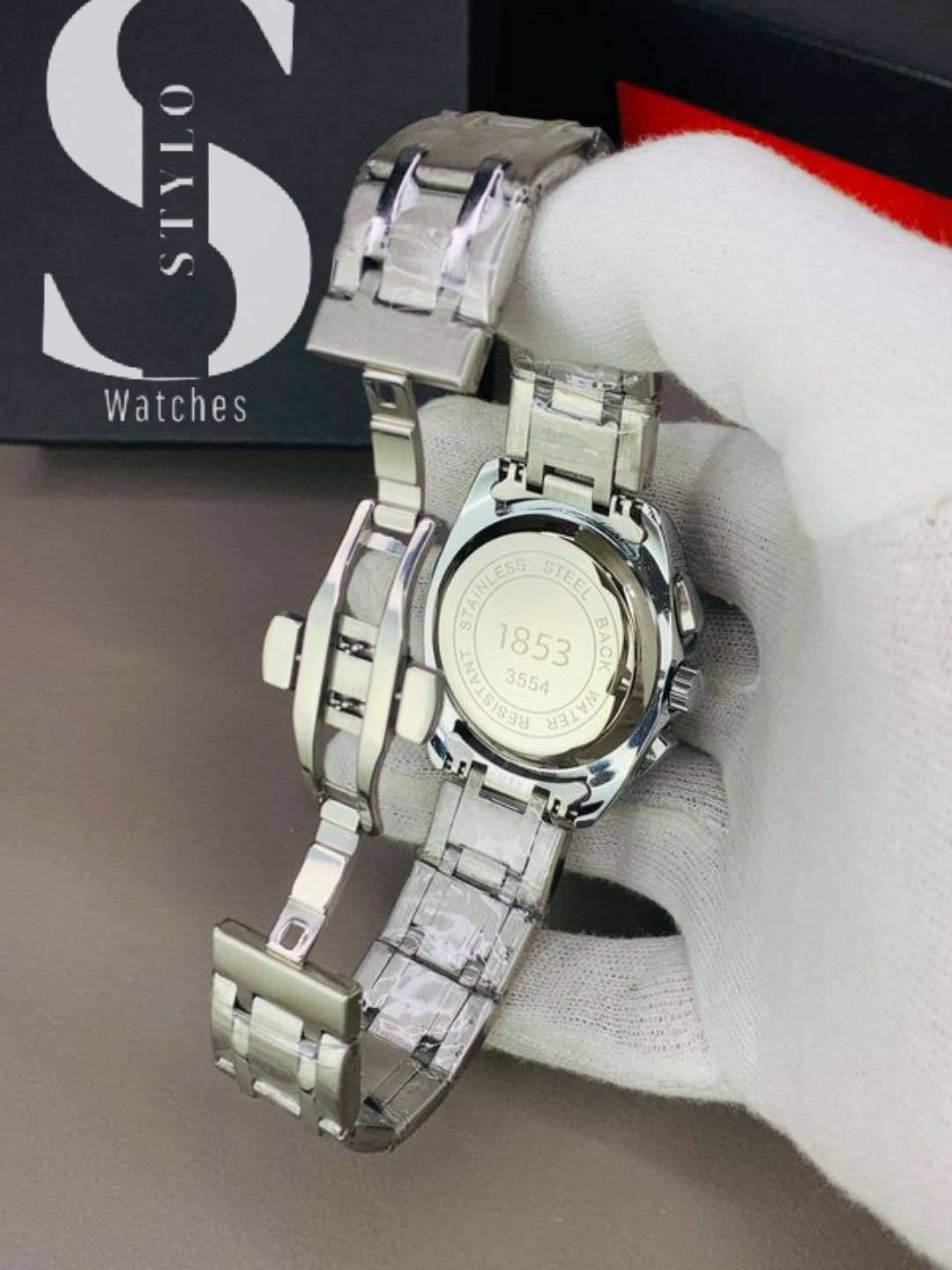 Demanding Chrono |Silver Black