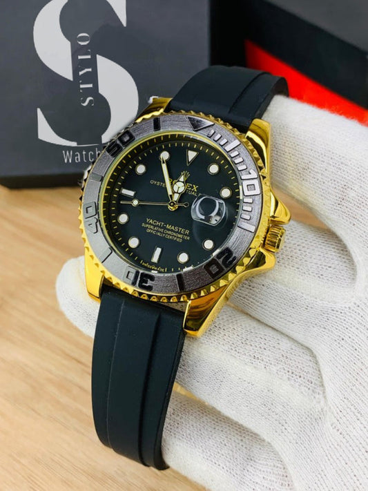 Yacht Master | Gold Black