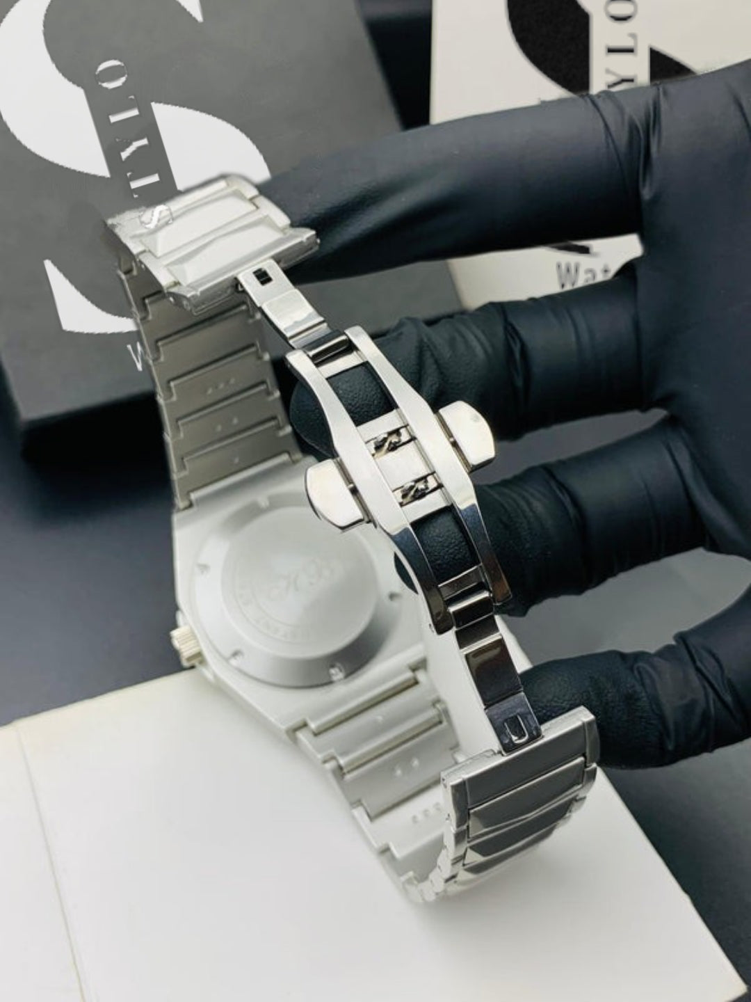 Diamond Cut | Date Adjustment | Texture Chain (Silver)