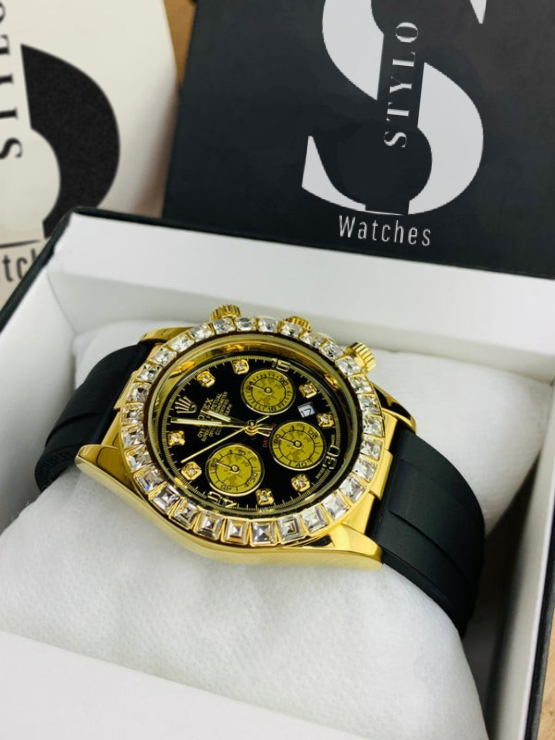 Daytona Stone Model | Gold Black