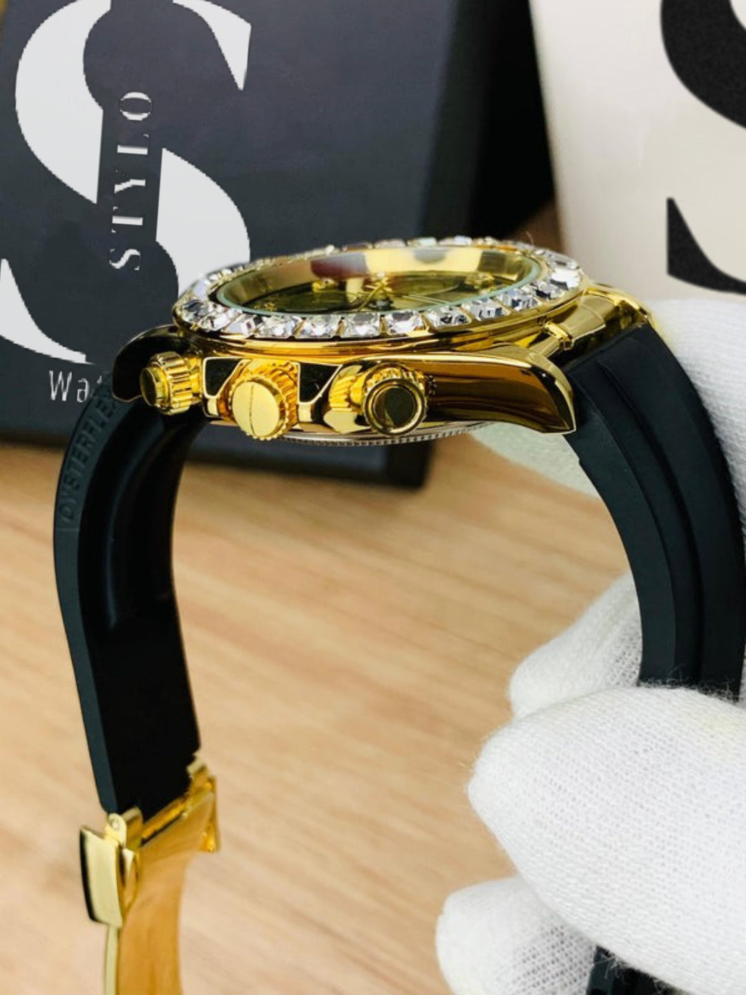 Daytona Stone Model | Gold Black