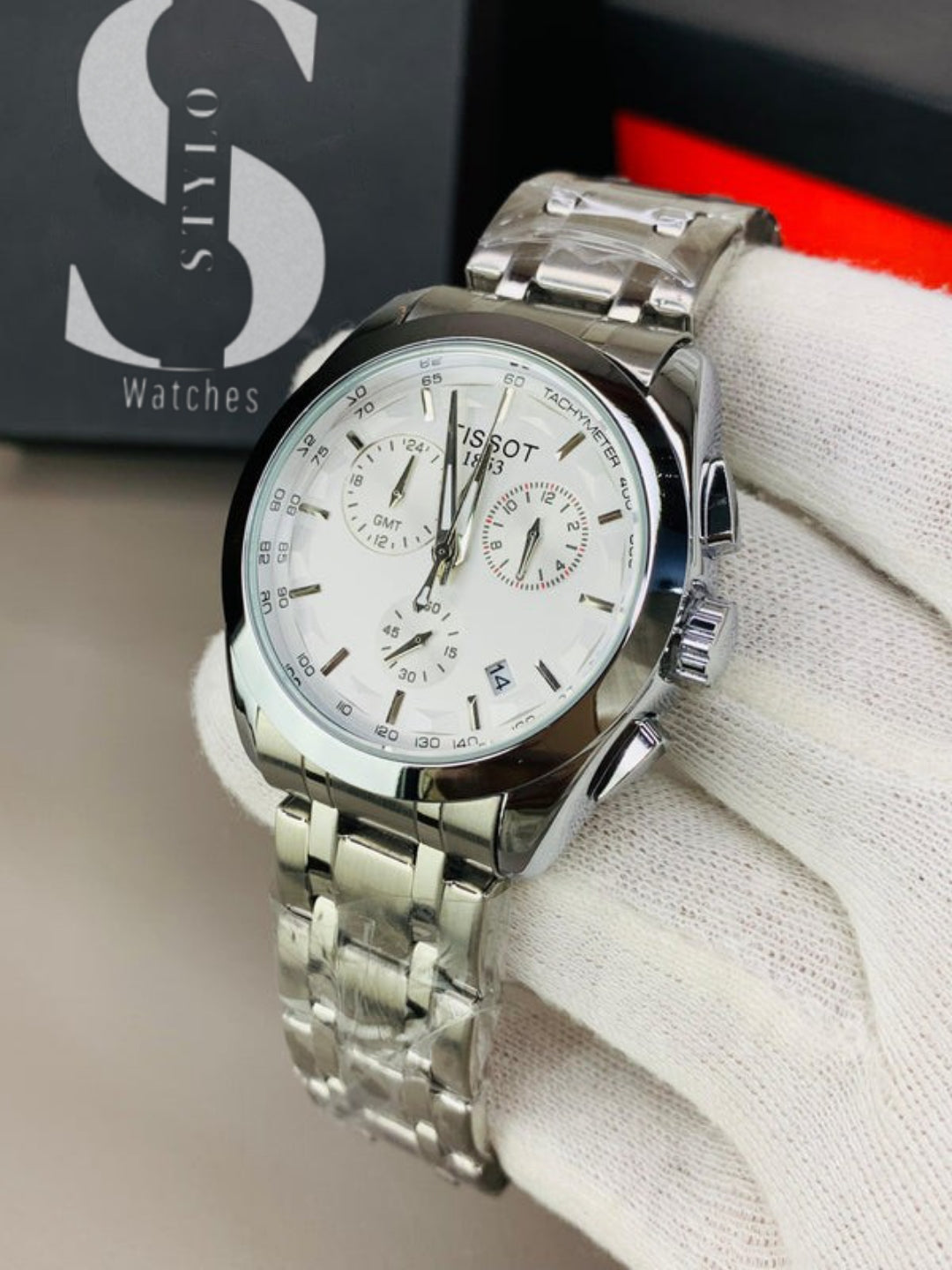 Demanding Chrono |Full Silver